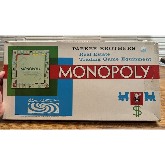 Vintage 1973 Monopoly Board Game Original Old Complete - Picture 1 of 9
